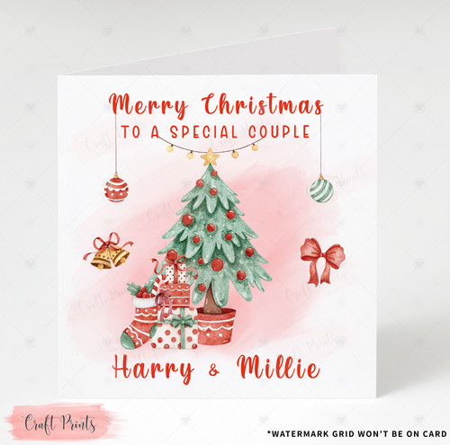 Personalised couple christmas - couple,