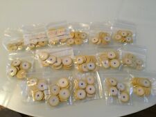 159 x Premium Deluxe Alto Flute Pads (My Pads - Yellow)