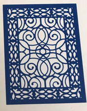 Cathedral Lace Frame panel