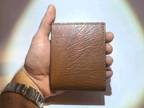 Handmade leather fold - handmade, bi-fold