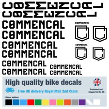 Commencal new bike decals