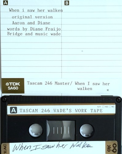 When saw her walken - when,