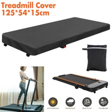 Treadmill Pad Running Walking Machine Home Gym Fitness Exercise Dust Cover Black