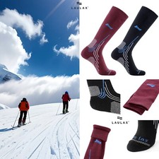 Laulax men skiing socks merino