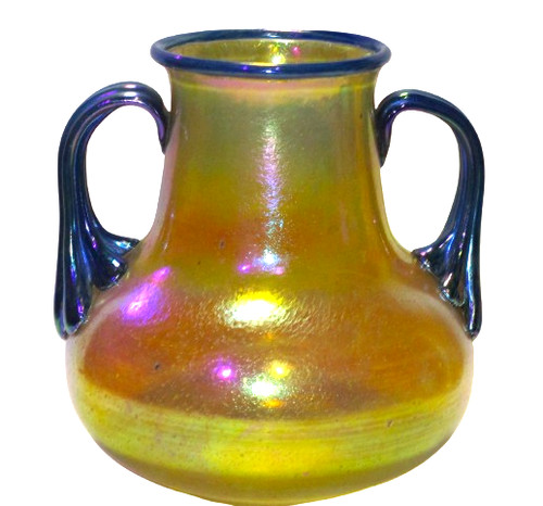 Signed loetz czech gold - loetz,