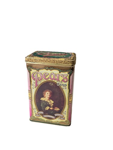 Vintage pears soap tin box - vintage,