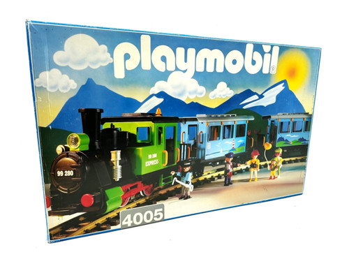 Playmobil 4005 train - train, set