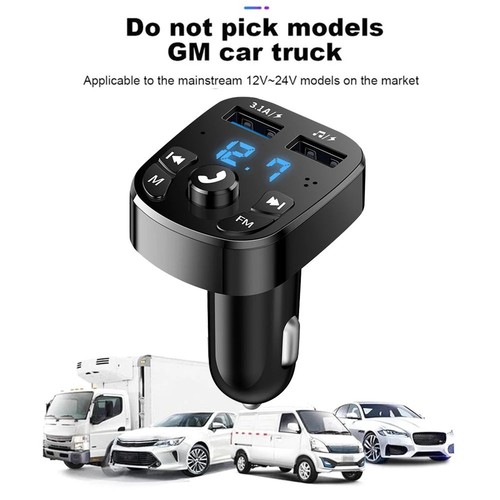 Bluetooth transmitter car - fm,