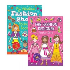 Fashion Sticker Book - A4