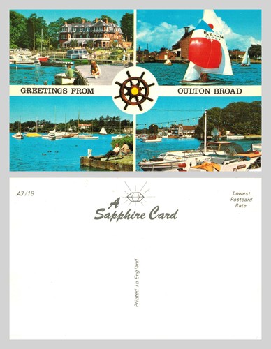 Postcard greetings from - -,