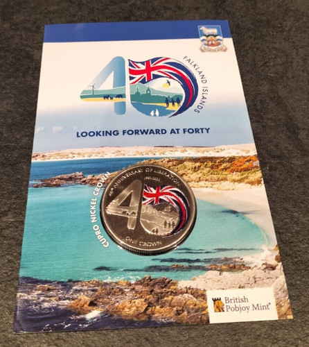 Coin falkland islands crown - falkland, islands,