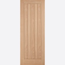 LPD Internal Oak Belize Cottage Style Solid Doors BAD FACE EDGE