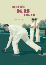 Tooths KB Lager Art Print –