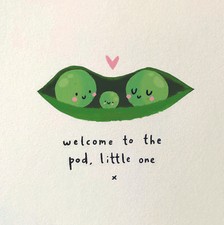 Scribbler Pea Pod Welcome