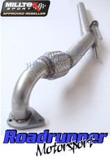 MILLTEK SSXVW051 GOLF MK4 1.9 TDI EXHAUST LARGE BORE DOWNPIPE 2.5"