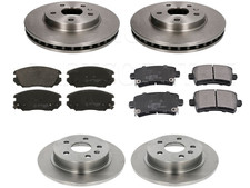 FRONT & REAR BRAKE DISCS AND