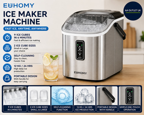 Euhomy ice maker machine self - euhomy,