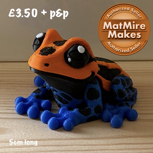 Mini blue orange - blue/orange, poison