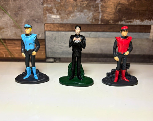 Captain scarlet black - black, blue