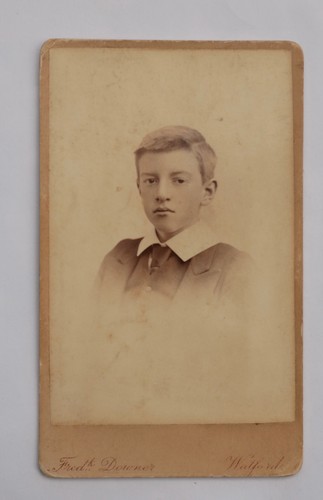 Cdv victorian teenage boy - cdv, of