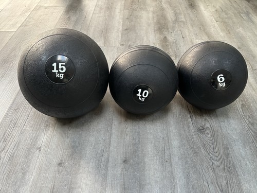 Medicine balls weights 10 - 3x, 6