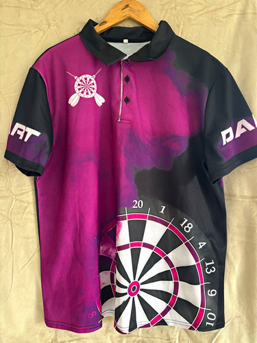 Darts short sleeve polo - sleeve,