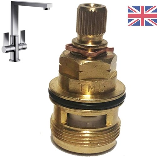 Brass hot tap cartridge - brass,