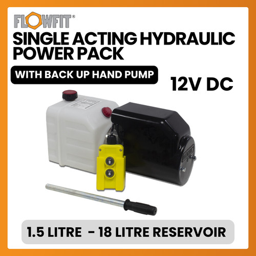 Flowfit 12v 6kw single - dc, 1.6kw