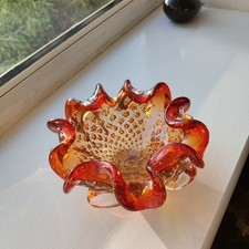 Flavio Poli Murano Red Glass