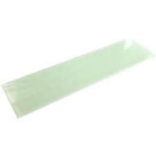 Thick White Glass Shelf Panels