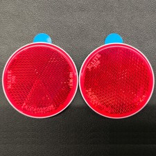 2x Red Circular Trailer
