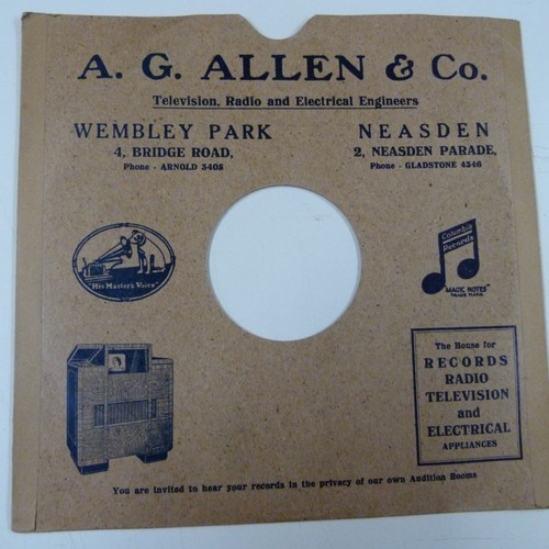 78rpm gramophone record - 10",