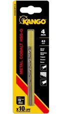 4mm DRILL BIT KANGO COBALT HSS