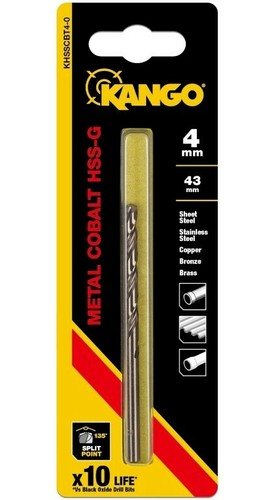 4mm drill bit kango - kango, cobalt