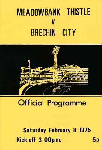 Meadowbank brechin 1974 - brechin, 1974/1975