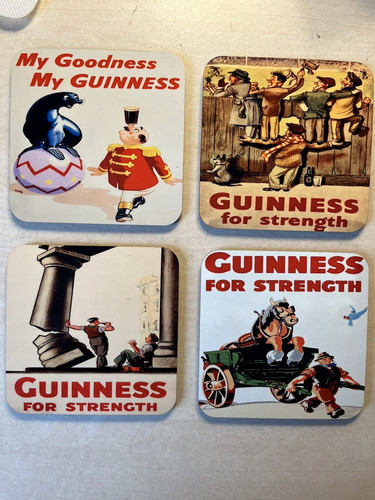 Set four guinness coasters - of,