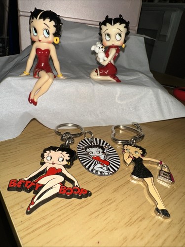 Betty boop keyrings - boop,