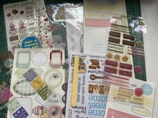 JOB LOT * 180 x FULL SIZE SHEETS PEEL OFFS * SOME USED BUT ONLY BITS * 