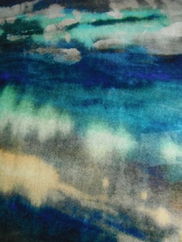 Boeme velvet fabric cushion - velvet,