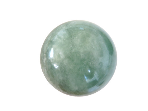 Green fluorite gemstone - green,