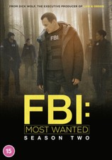 FBI: Most Wanted - Season Two DVD (2022) Julian McMahon cert 15 4 discs