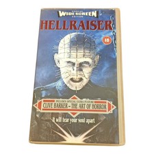 Hellraiser VHS Video 1987 Wide
