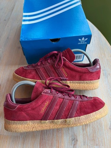 Adidas topanga burgundy - adidas, suede