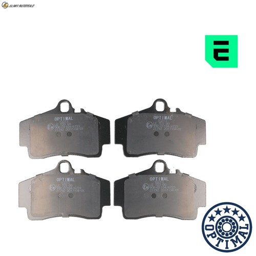 Brake pad set disc - brake,