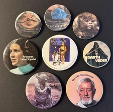 STAR WARS VINTAGE BADGES