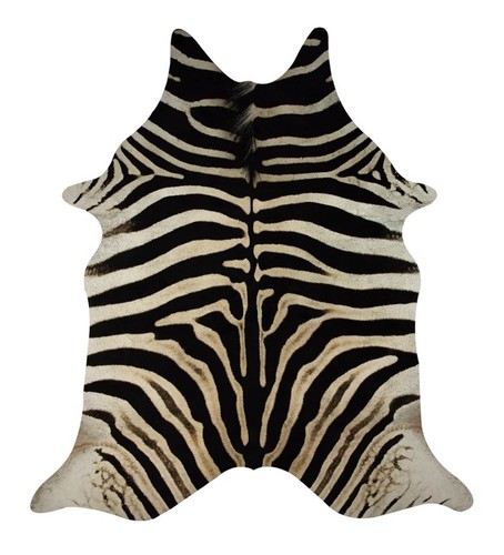 Large zebra rug 6x6 - large,