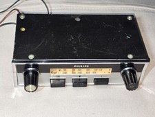 Vintage Philips car radio in
