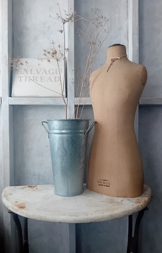 Vintage galvanised florists - galvanised,