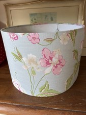 Laura Ashley Lightshade Duck Egg Blue Drum Shape 