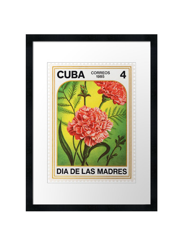Vintage cuban postage stamp - vintage,